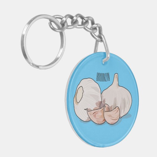 Cartoon Schlüsselanhänger (Vorderseite links)