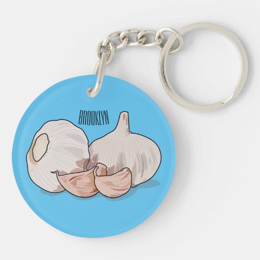 Cartoon Schlüsselanhänger (Rückseite)