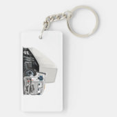 Cartoon Schlüsselanhänger (Rückseite)