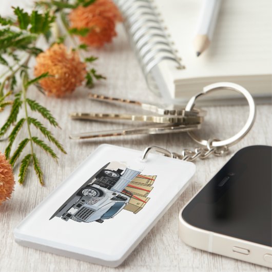 Cartoon Schlüsselanhänger (Vorderseite rechts)