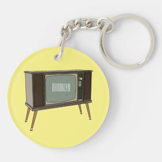 Cartoon Schlüsselanhänger (Rückseite)