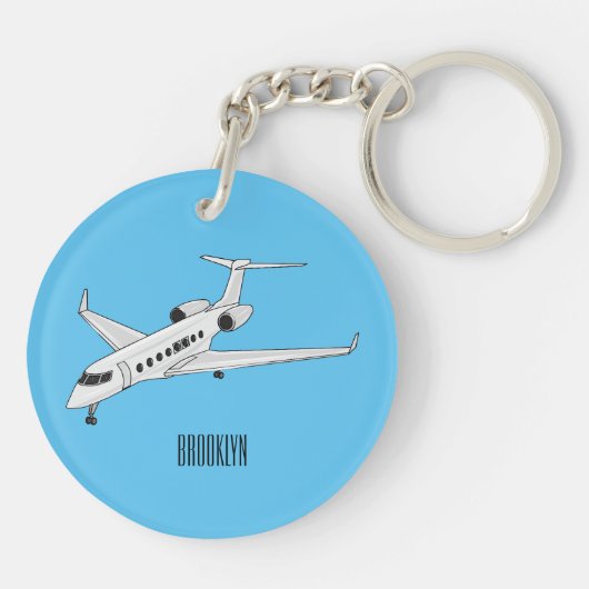 Cartoon Schlüsselanhänger (Rückseite)