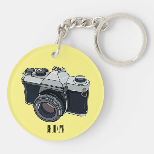 Cartoon Schlüsselanhänger (Rückseite)