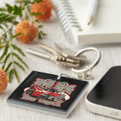 Cartoon Schlüsselanhänger (Vorderseite rechts)