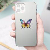 Cartoon-Schmetterling Aufkleber (Telefon)