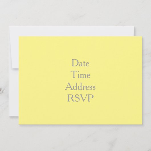 Cartoon Schmetterling Säugling oder Kleinkind Gebu Einladung (Rückseite)