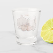 Cartoon Schnapsglas (Rückseite)