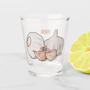 Cartoon Schnapsglas