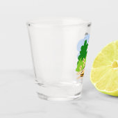 Cartoon Schnapsglas (Links)