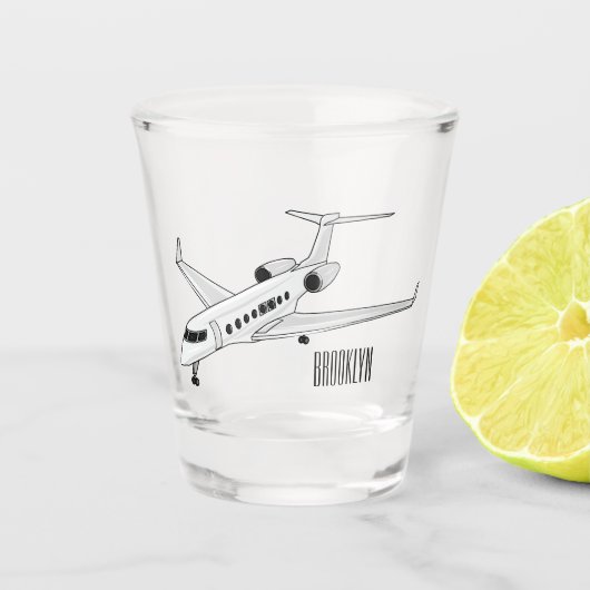 Cartoon Schnapsglas (Vorderseite)