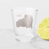 Cartoon Schnapsglas (Rückseite)
