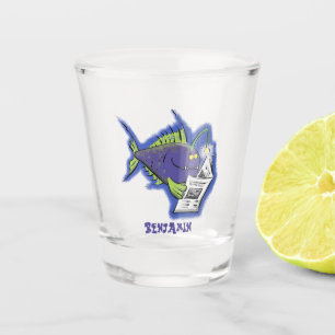 Cartoon Schnapsglas