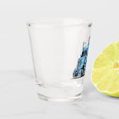 Cartoon Schnapsglas (Links)