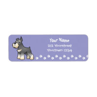 Cartoon Schnauzer