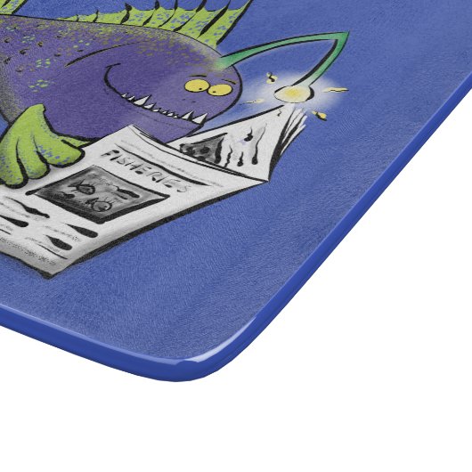 Cartoon Schneidebrett (Ecke)