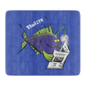 Cartoon Schneidebrett (Vorderseite)