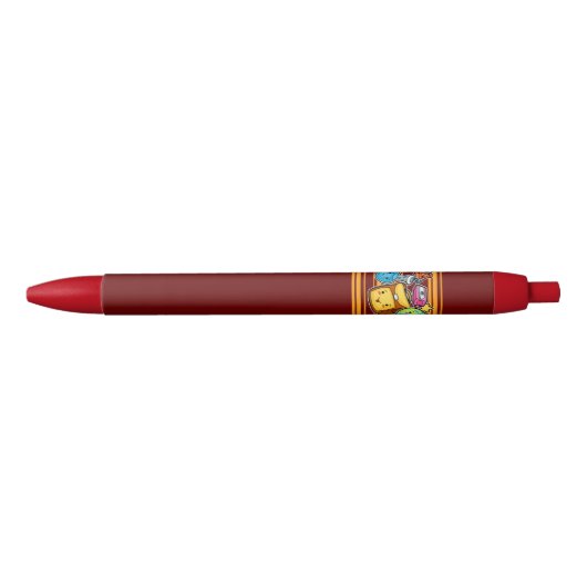 Cartoon School Icons Kugelschreiber (Vorderseite)