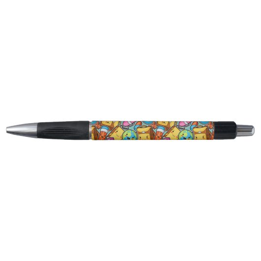 Cartoon School Pattern Kugelschreiber (Vorderseite)