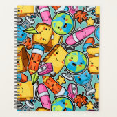 Cartoon School Pattern Planer (Vorderseite)