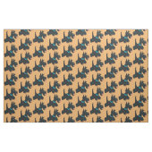 Cartoon-Schotter Stoff (Fat Quarter (45,7 x 55,9 cm))