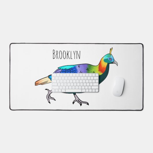 Cartoon Schreibtischunterlage (Tastatur & Maus)