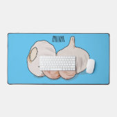 Cartoon Schreibtischunterlage (Tastatur & Maus)