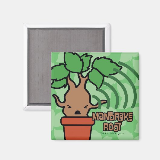 Cartoon Screening Mandrake Art Magnet (Vorderseite/Rückseite)