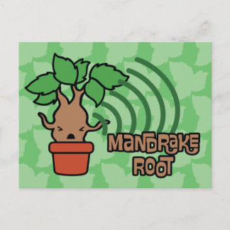 Cartoon Screening Mandrake Art Postkarte