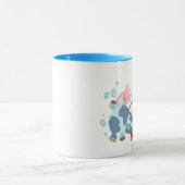 Cartoon Seacow und Dolphin-Tasse Tasse (Zentrum)