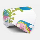 Cartoon Seepferde Krawatte (Gerollt)