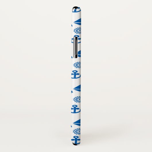 Cartoon-Segel-Boots-Muster Case-Mate iPhone Hülle (Hinten/Rechts)