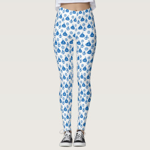 Cartoon-Segel-Boots-Muster Leggings