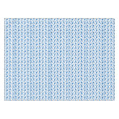 Cartoon-Segel-Boots-Muster Tischdecke (Vorderseite (Horizontal))