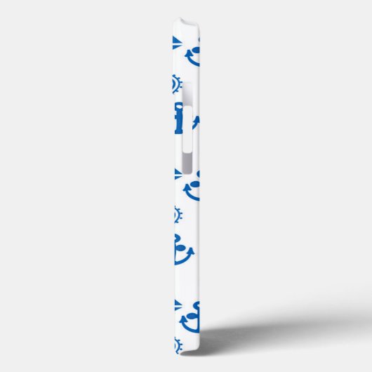 Cartoon Segelschiff Muster Case-Mate iPhone Hülle (Rückseite / Links)