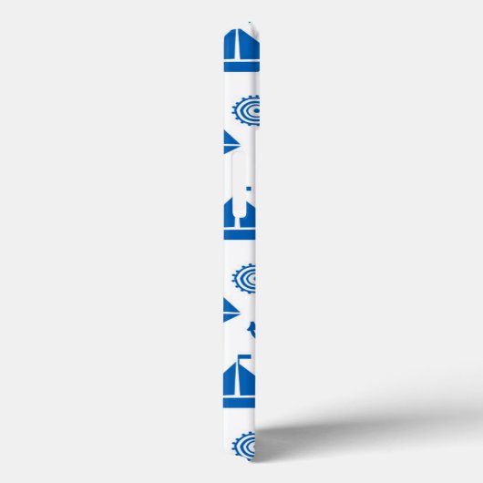 Cartoon Segelschiff Muster Case-Mate iPhone Hülle (Rückseite / Rechts)