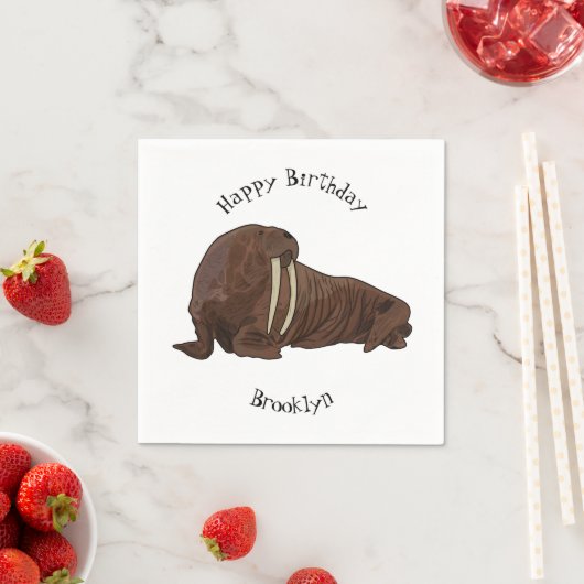 Cartoon Serviette (Beispiel)