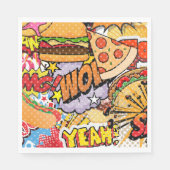 Cartoon Serviette (Vorderseite)