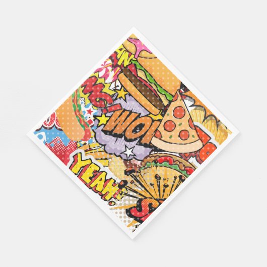 Cartoon Serviette (Ecke)