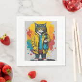 Cartoon Serviette (Beispiel)