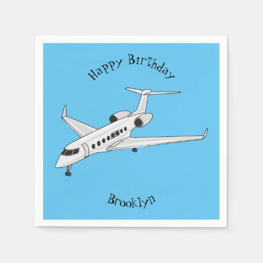 Cartoon Serviette (Vorderseite)