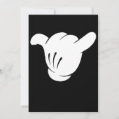 Cartoon Shaka Brah Sign Hang Loose Hawaii Chill Re (Vorderseite)