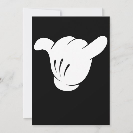 Cartoon Shaka Brah Sign Hang Loose Hawaii Chill Re (Vorderseite)