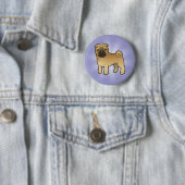Cartoon Shar Pei Button (Beispiel)
