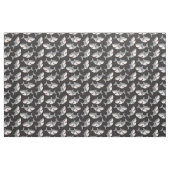 Cartoon Shark Wiederholung Muster Stoff (Fat Quarter (45,7 x 55,9 cm))