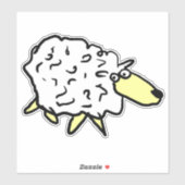 Cartoon Sheep Aufkleber (Blatt)