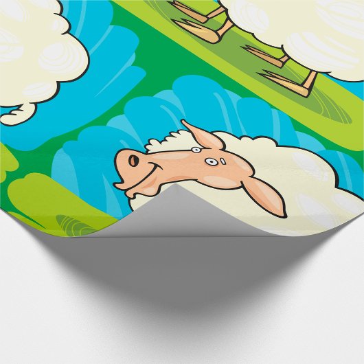 Cartoon Sheep Geschenkpapier