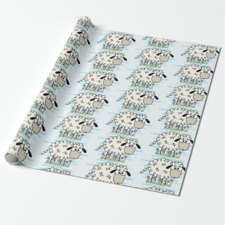 Cartoon Sheep Geschenkpapier