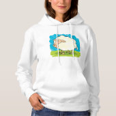 Cartoon Sheep Hoodie (Vorderseite)