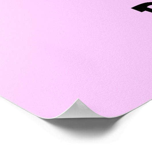 Cartoon Sheep Poster (Ecke)