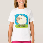 Cartoon Sheep T-Shirt (Vorderseite)